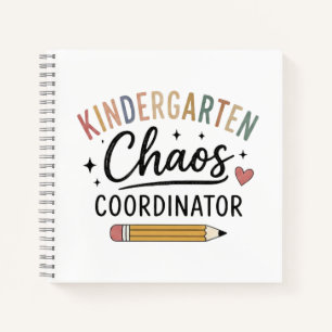 Carnet Organisateur de chaos en maternelle Professeur drô