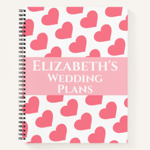 Carnet Organisateur de Mariage Cœurs d'Amour