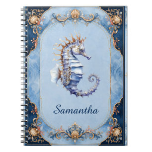 Carnet Organisateur d'événement de mariage côtier bleu hi