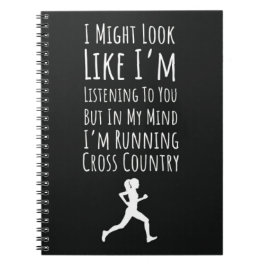 Carnet Organismes de cross-country exécutant l'équipe de