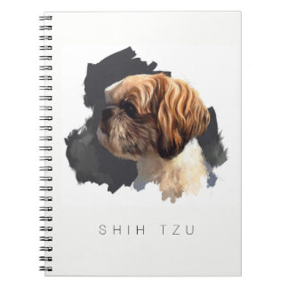 Carnet original d'art de Shih Tzu
