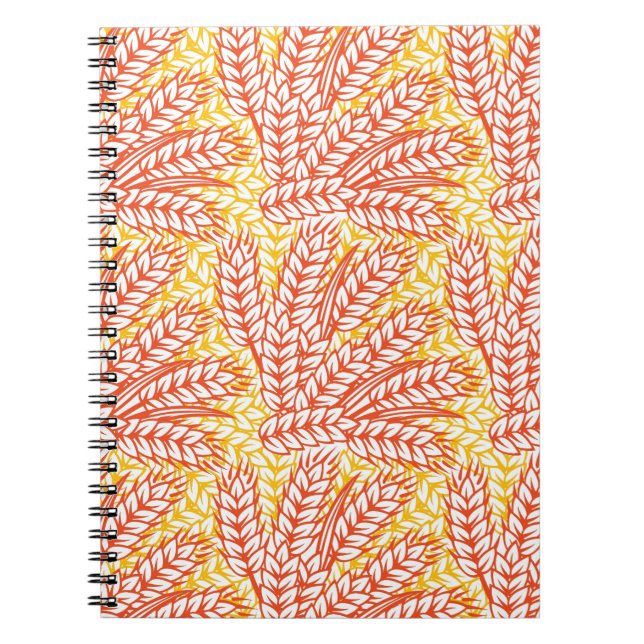 Carnet Ornement à oreilles de blé (Devant)