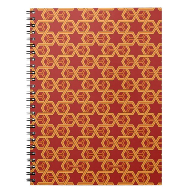 Carnet Ornement géométrique élégant (Devant)