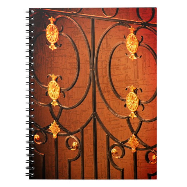 Carnet Ornements or (Devant)