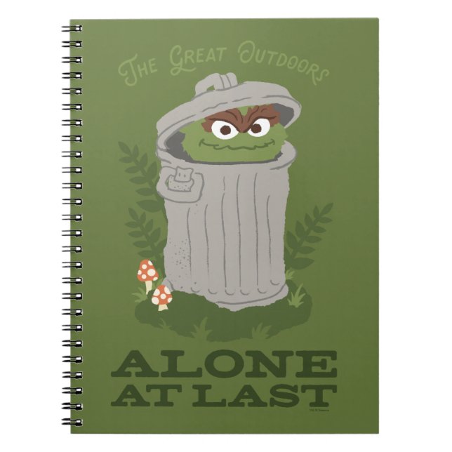 Carnet Oscar The Grouch | Les Grands Espaces (Devant)