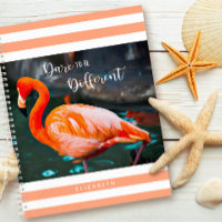 Osez Être Différents Flamants roses Orange Blancs