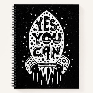 Carnet Oui Vous Pouvez Rocketship
