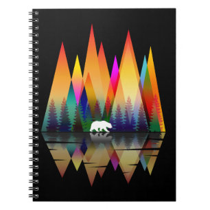 CARNET OURS ARC-EN-CIEL DE MONTAGNE