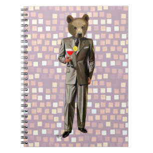 Carnet Ours avec le cocktail