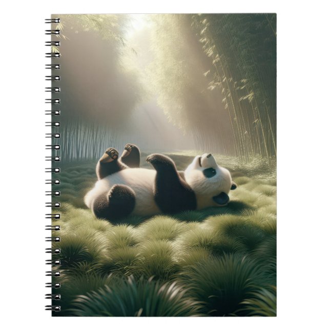 Carnet Ours De Panda Sous Le Soleil (Devant)