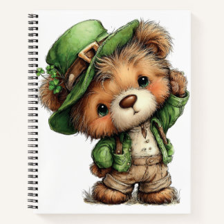 CARNET OURS EN PELUCHE THÉMATIQUES IRLANDE ADORABLE
