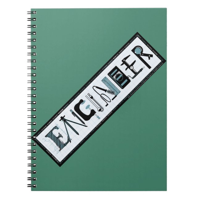 Carnet Outils d'ingénierie du bloc-notes Commerce (Devant)