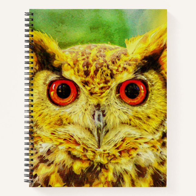 Carnet Owl Art (Devant)