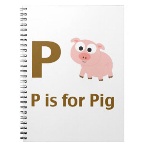Carnet P est pour le cochon