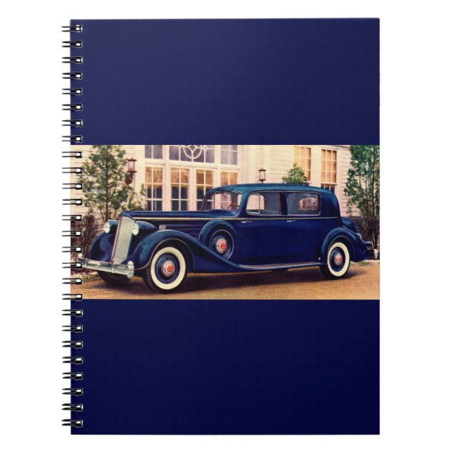 Carnet Packard bleu 1936 (Devant)