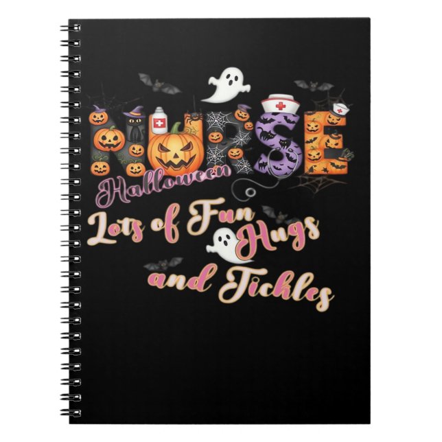 Carnet Paediactrics Nurse Fun Halloween Design Essential  (Devant)