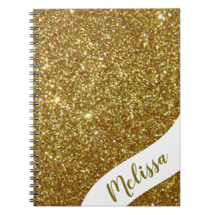 Carnet Pailleté personnalisé