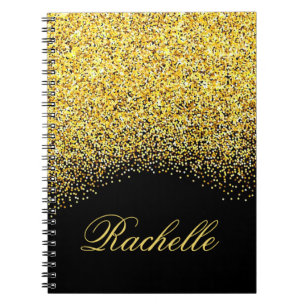 Carnet Paillettes Personnalisées