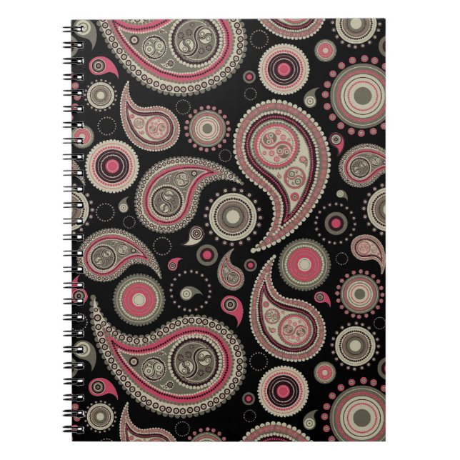 Carnet Paisley (Devant)