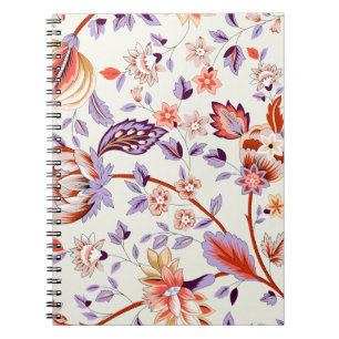 Carnet Paisley classique et motif de dentelle fine, Pat p