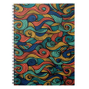 Carnet Paisley haché