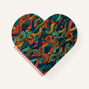 Carnet Paisley haché
