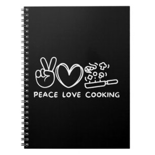 Carnet Paix, Amour Cuisine Rétro Cuisine Amateur Chef Nou