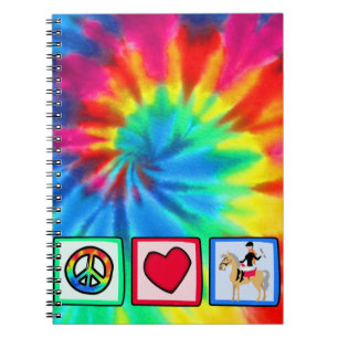 Carnet Paix, amour, équestre