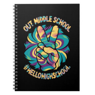 Carnet Paix dehors Milieu Bonjour Lycée Tie Dye 