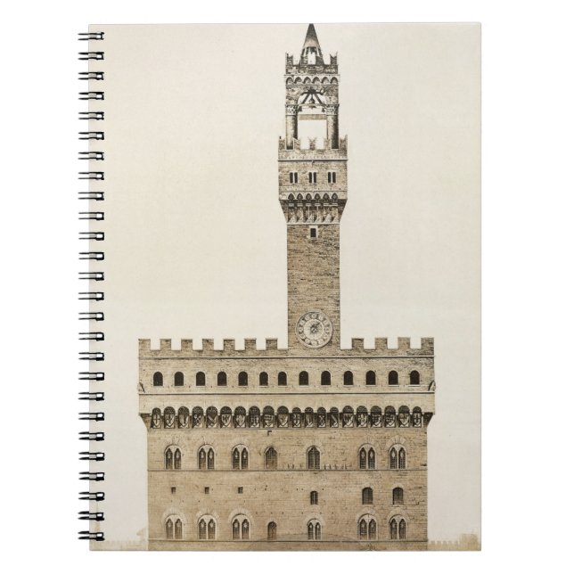 Carnet Palazzo Vecchio, ou le della Signoria, la Floride (Devant)