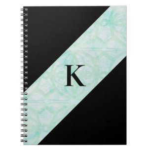 Carnet Pale Jade Batik et Black Monogramme