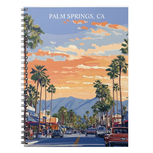CARNET PALM CANYON DRIVE-PALM SPRINGS CA (Devant)