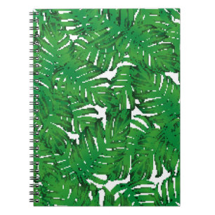 Carnet Palm Monstera Motif sans couture. Tropique verte b