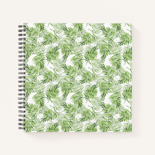 Carnet Palm vert Feuilles