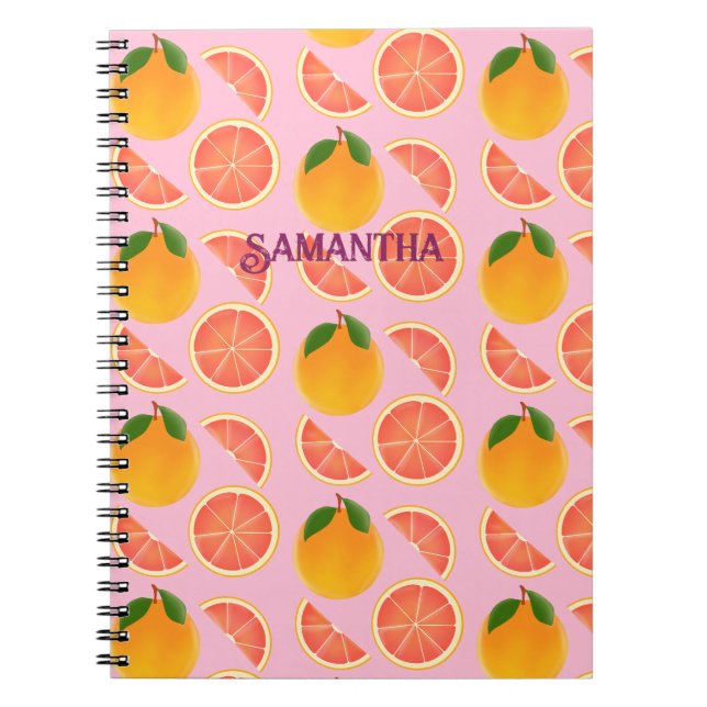 Carnet Pamplemousse (Devant)