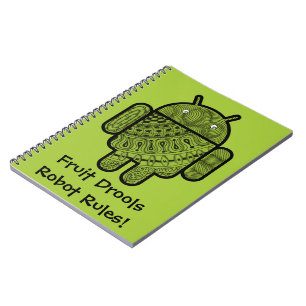 Carnet Pancho Doodle Character pour le robot Android™