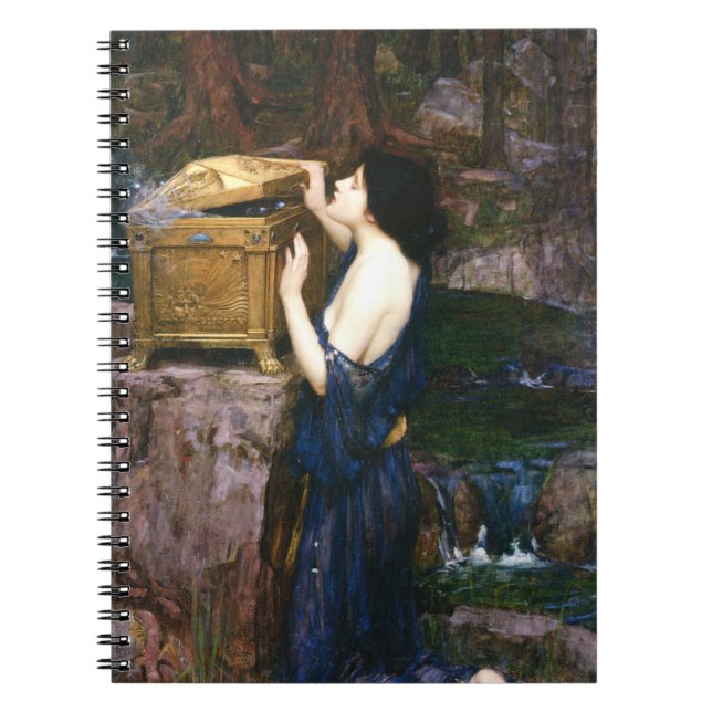 Carnet Pandora's Box - John William Waterhouse (Devant)