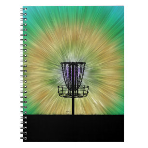 Carnet Panier de golf de Tie Dye Disk