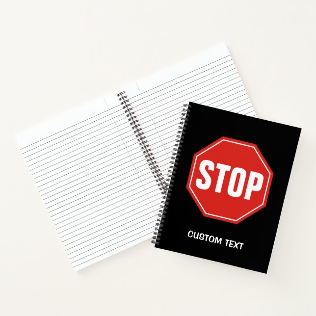 Carnet Panneau STOP (Intérieur)