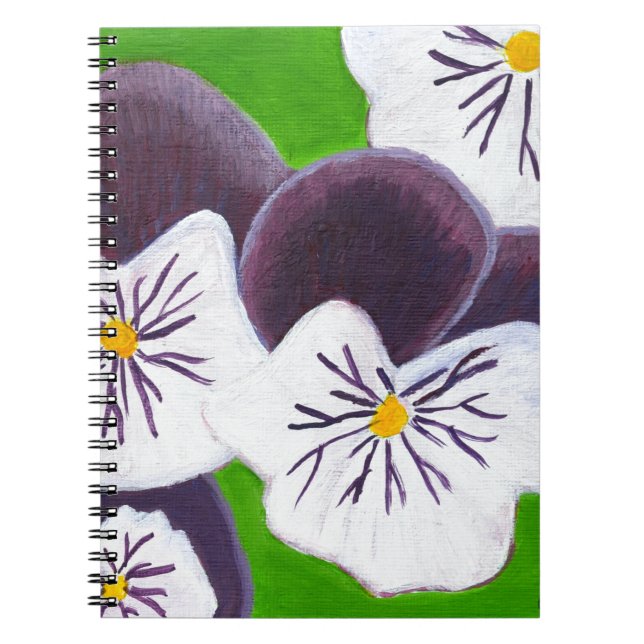 Carnet Pansies (Devant)