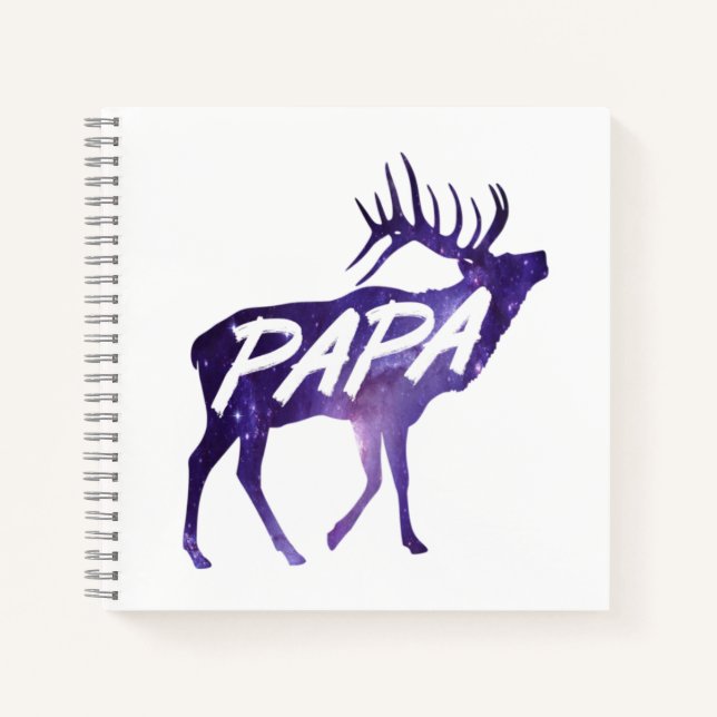 Carnet Papa Cerf  (Devant)