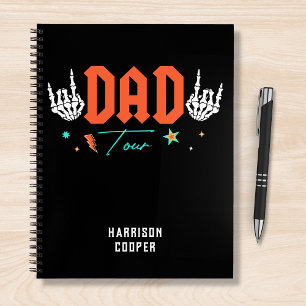 Carnet Papa The Fatherhood Tour Nom personnalisé tendance