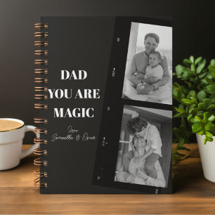 Carnet 'Papa tu es magique' Photo de deux pères personnal