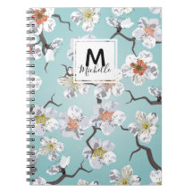 Papeterie blanche japonaise de monogramme de