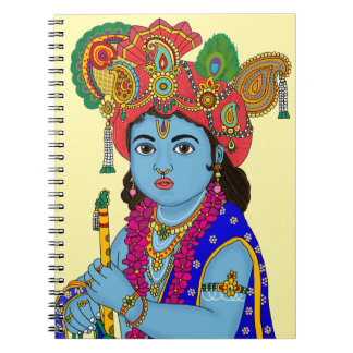 Carnet Papeterie de Krishna enfant