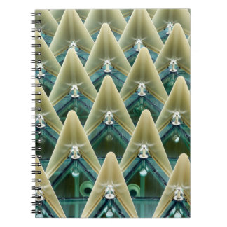 Carnet Papier peint Brown et bleu