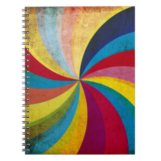 Carnet Papier rétro Grunge, arrière - plan tourbillon col