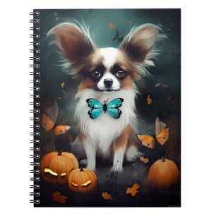 Carnet Papillon d'Halloween avec la peur Citrouille