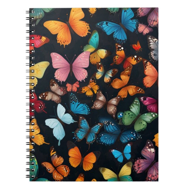 Carnet Papillon Élégant (Devant)