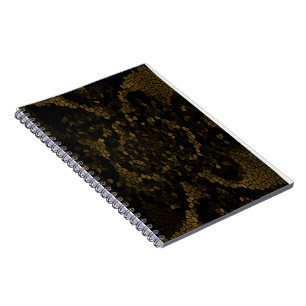 Carnet Papillon en verre coloré olive